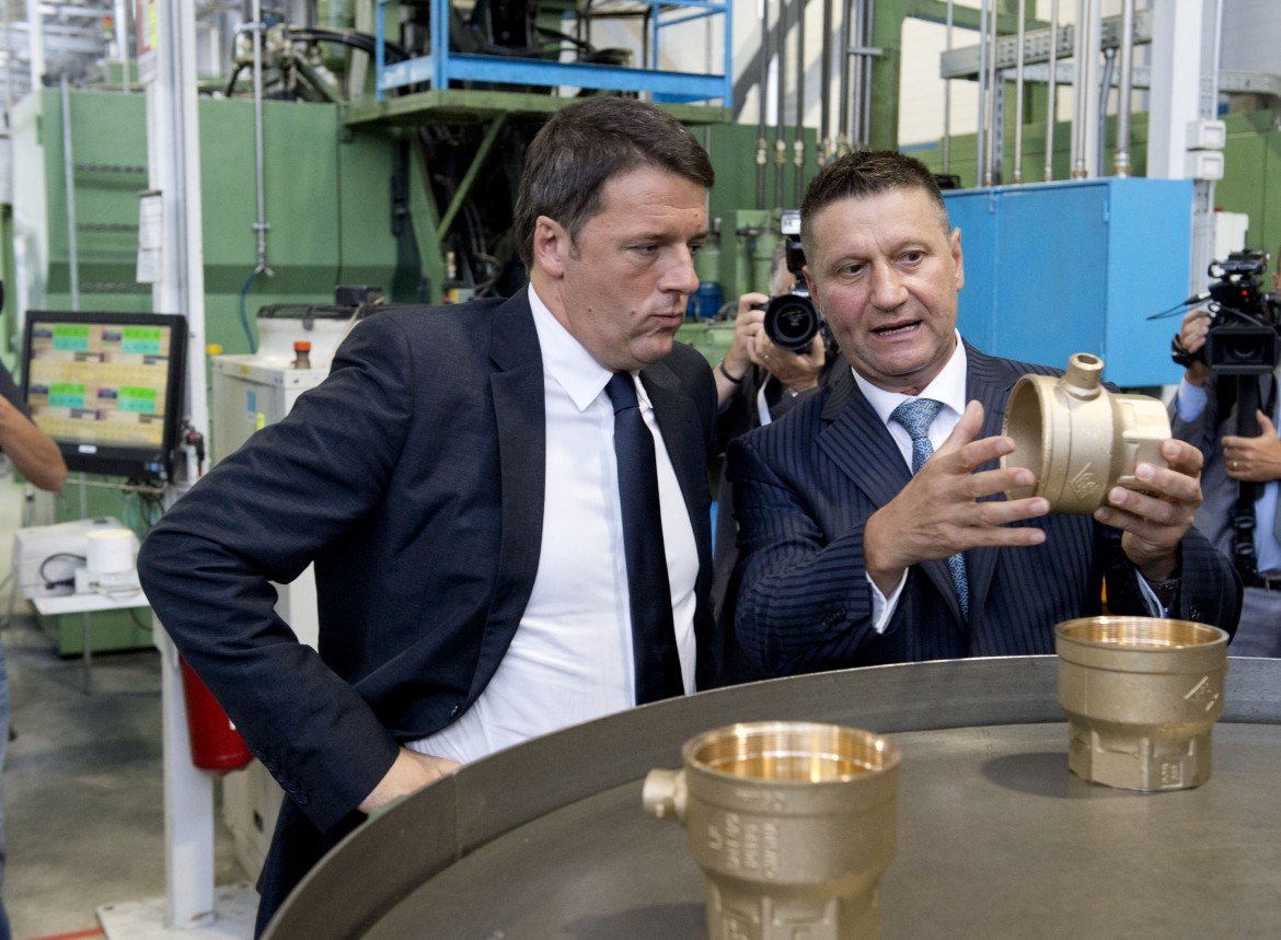 Renzi, un presidente che si “spacca”