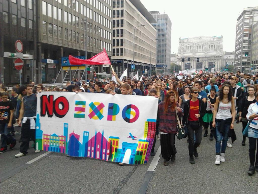 La marcia dei No Expo