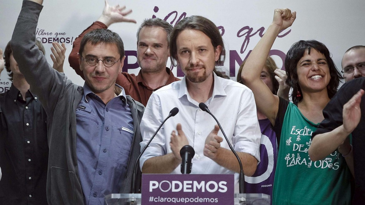 Podemos irresistibile, primo partito in Spagna