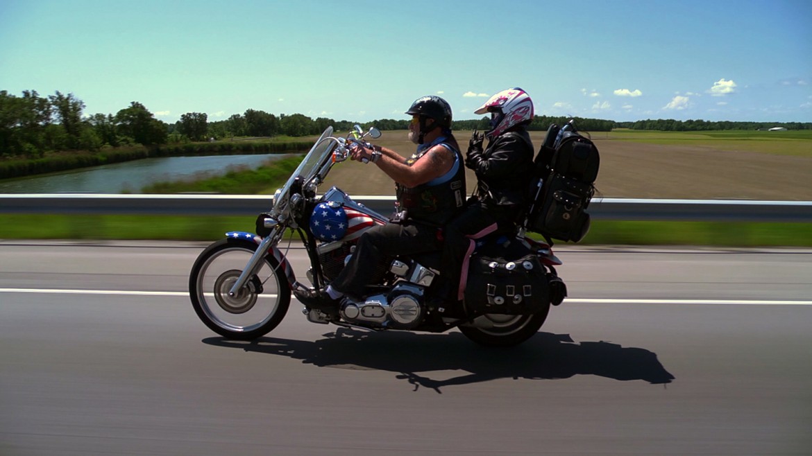 In sella coi vecchi bikers  nel cuore dell’America