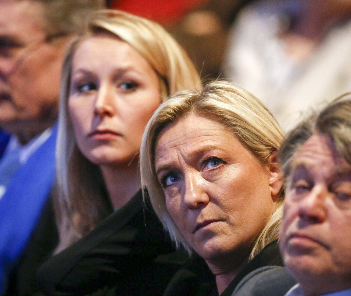 Marion Le Pen a Napoli accolta dagli ex missini