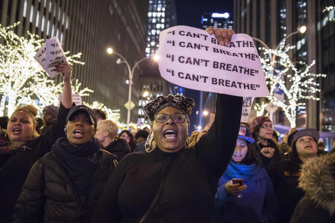 «We can’t breath», la protesta a New York