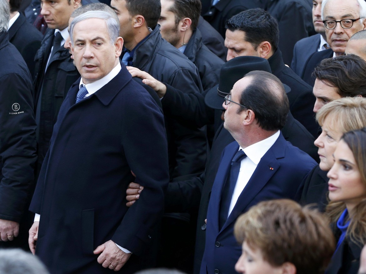 Hollande non voleva Netanyahu a Parigi