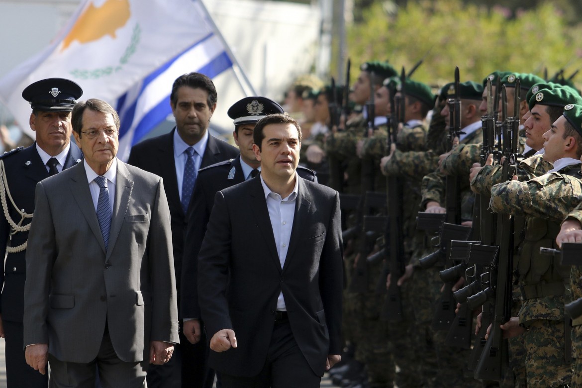 Tsipras a Cipro, pensando alla Turchia