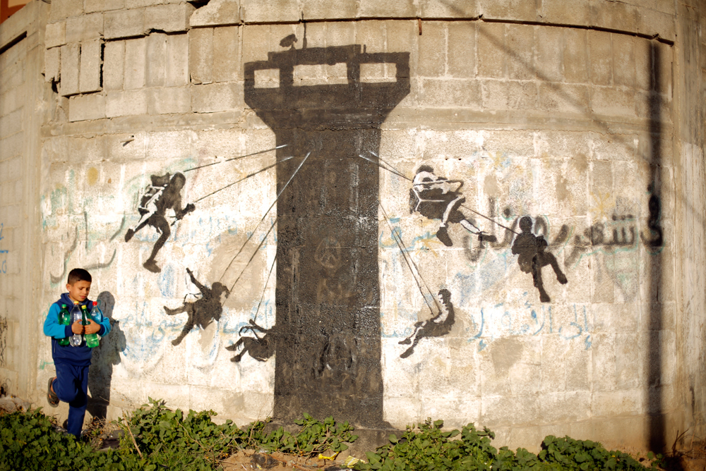 Banksy, per non dimenticare Gaza
