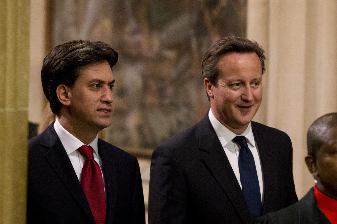 Il primo confronto tv tra Cameron e Miliband