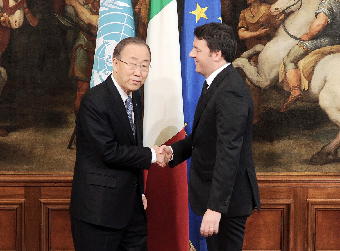 Ban Ki-moon gela Renzi: «La priorità è salvare le vite»