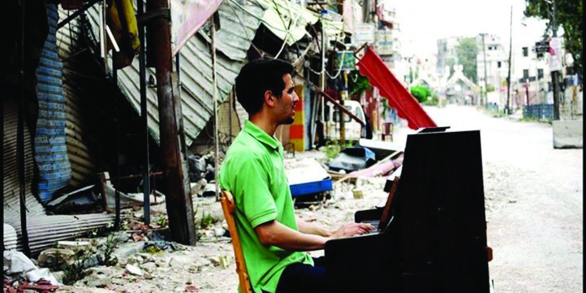 Buongiorno in musica a Yarmouk