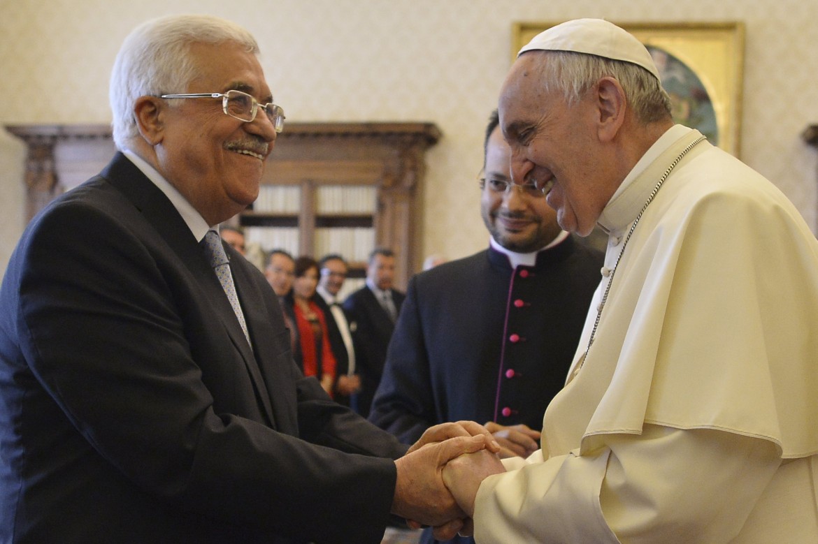 Lo Stato di Palestina in visita da Bergoglio