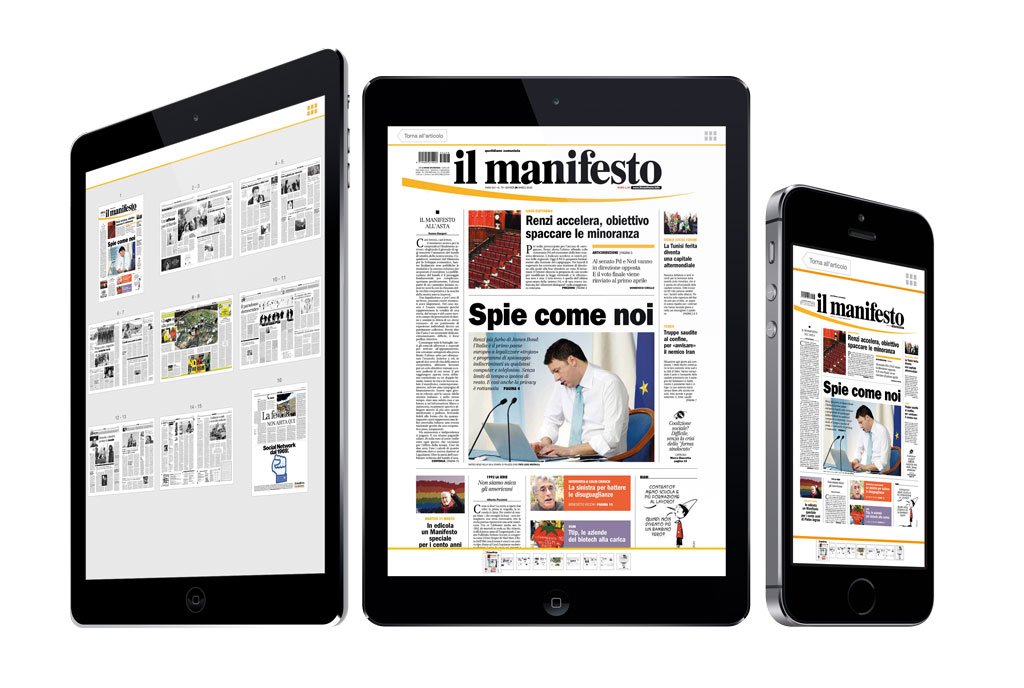 il manifesto uno e trino, la nuova app iOs per iPad e iPhone