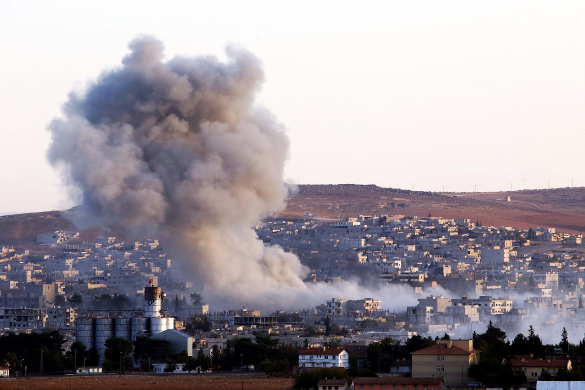 La trincea di Kobane