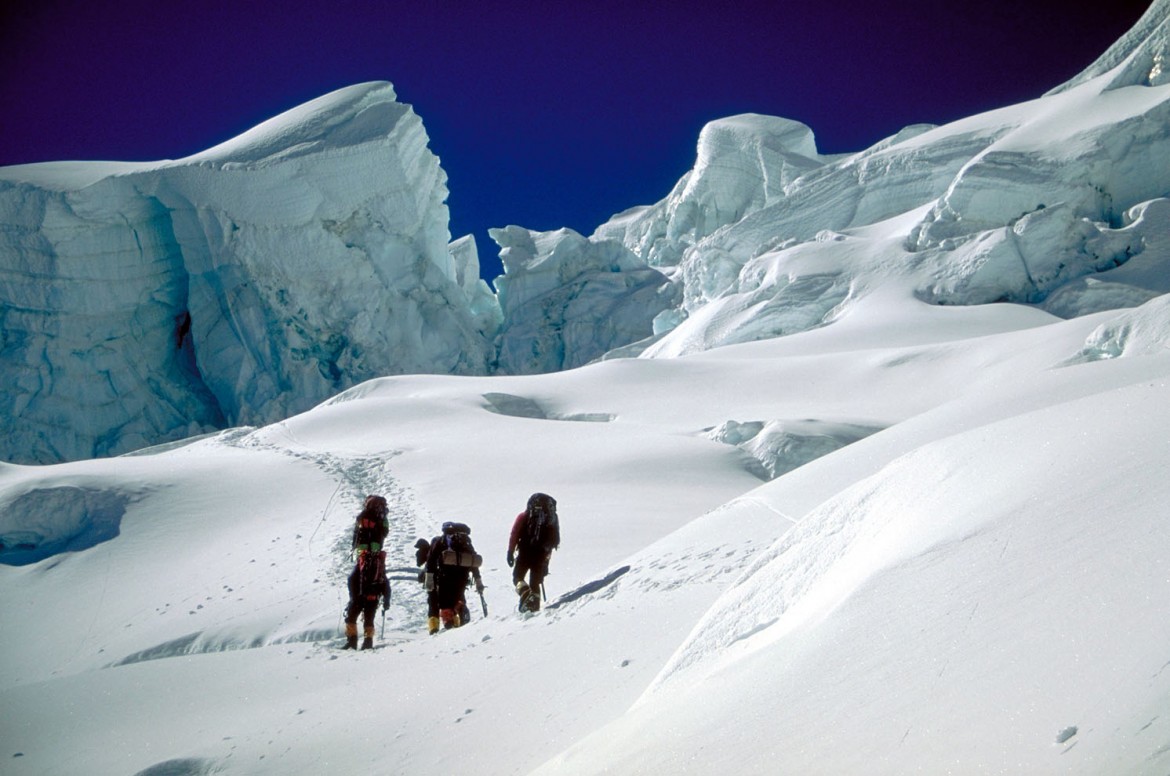 Everest, anche dall’alto un mondo sottosopra