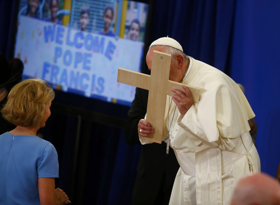 Bergoglio a Philadelphia ritrova la sacra famiglia