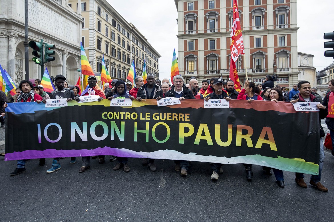 Landini in piazza: “Renzi, noi non ci fermiamo”