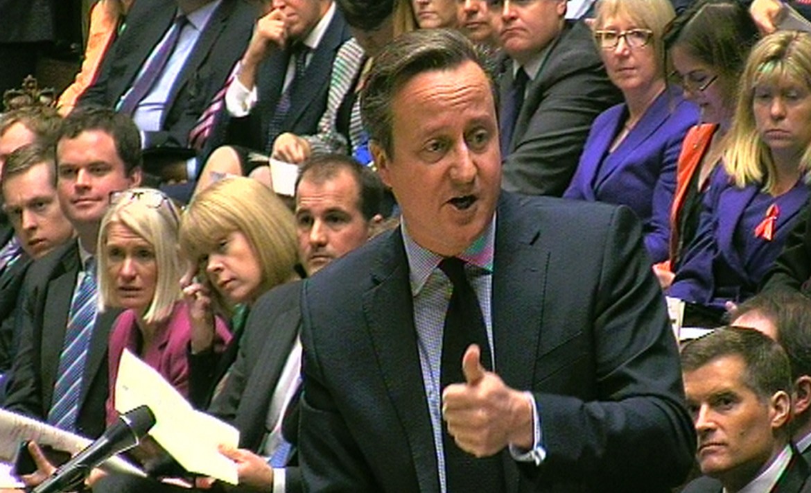 Cameron sfida il Labour sui bombardamenti in Siria
