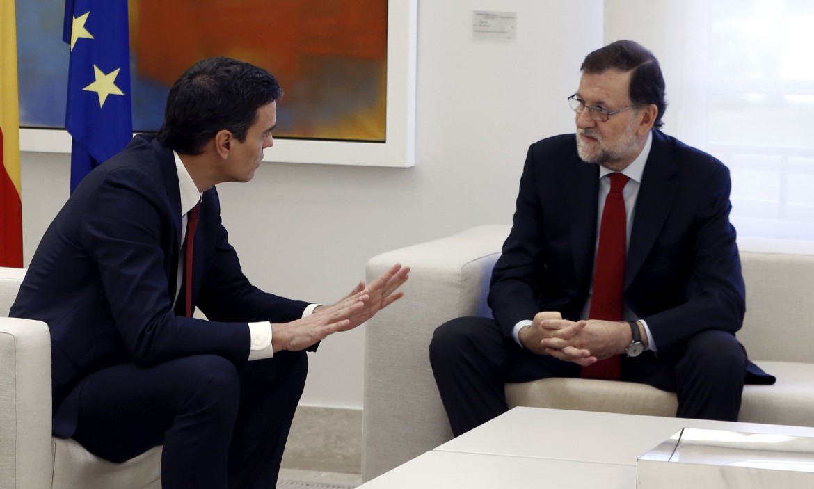 Il Psoe resiste: «No a Rajoy»
