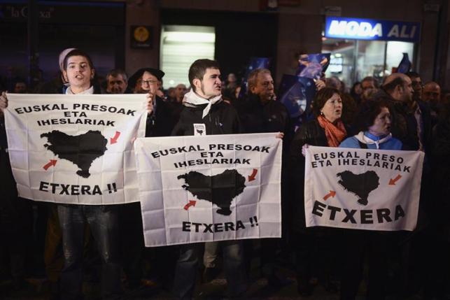 Paesi Baschi, la sinistra in piazza per i prigionieri