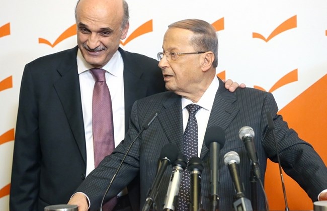 Pace di interessi tra i due nemici Aoun e Geagea