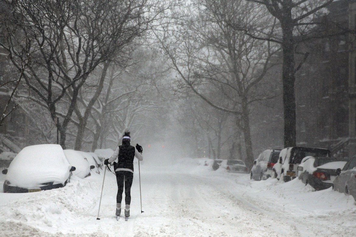 sci brooklyn new york clima neve 23 gennaio 2016 REUTERS Brendan McDermid