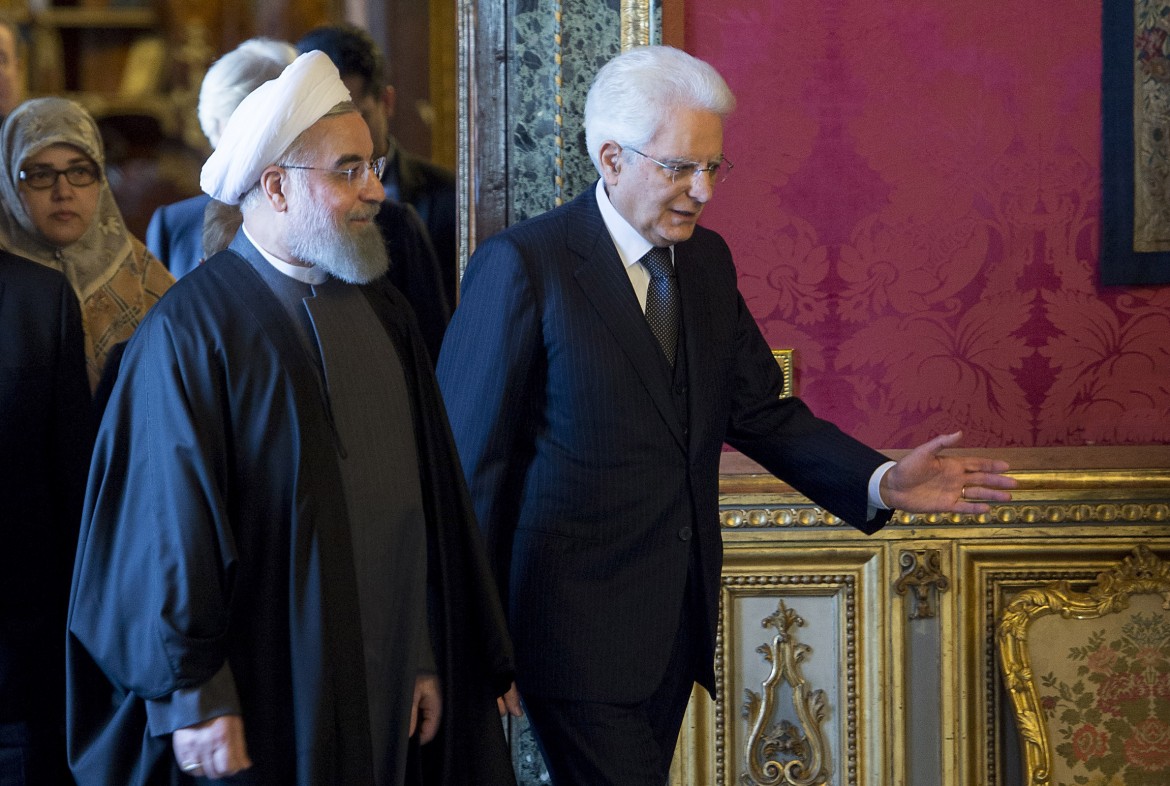 Iran, il presidente Rouhani in Italia