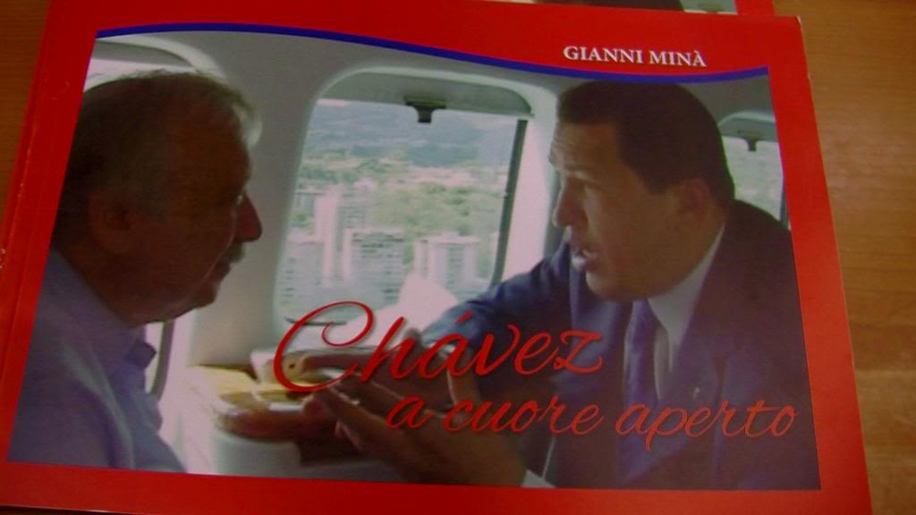 Minà, video col Comandante Chavez