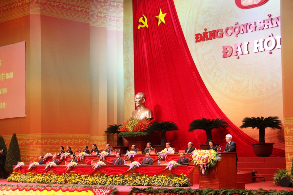 Il dodicesimo congresso del partito comunista in Vietnam