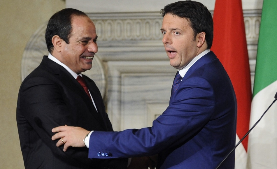 Regeni, Renzi non scordi l’abbraccio ad Al Sisi