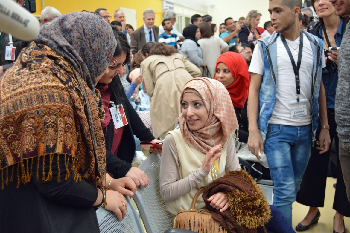 Per 94 profughi siriani e iracheni inizia una nuova vita italiana