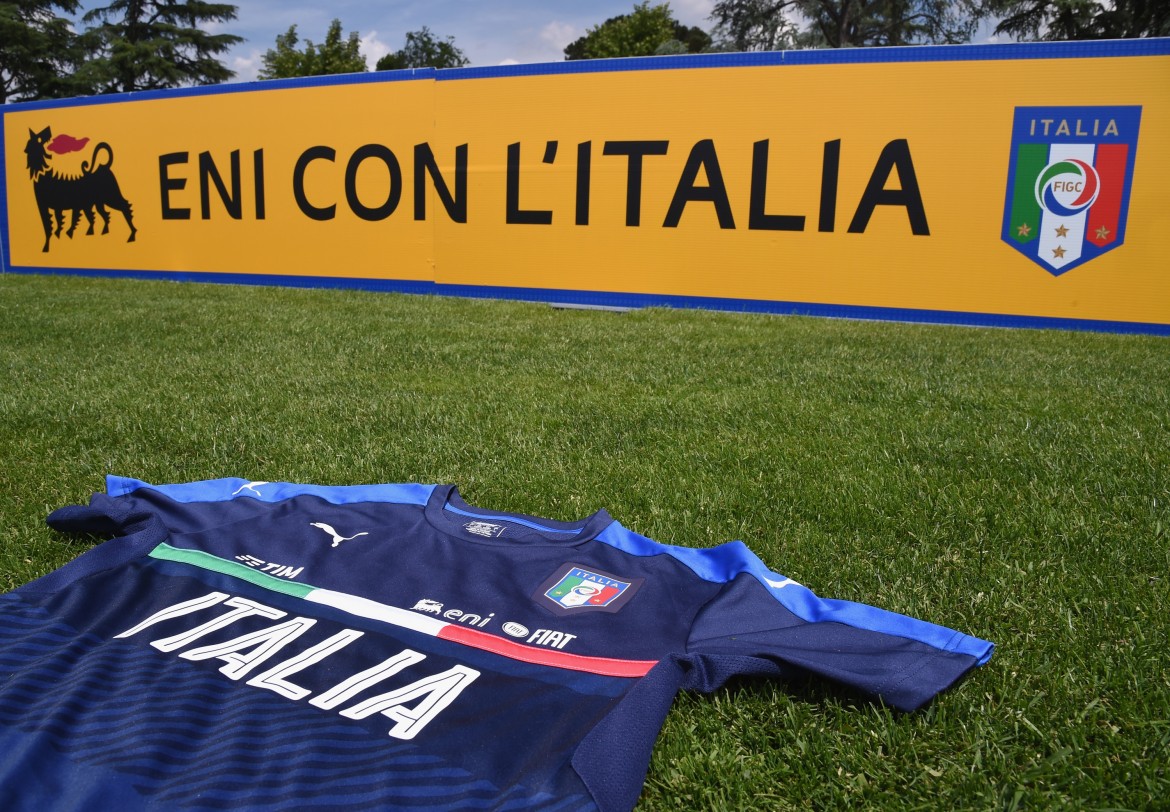 Eni con l’Italia, sponsor degli Azzurri fino ai mondiali di Russia del 2018