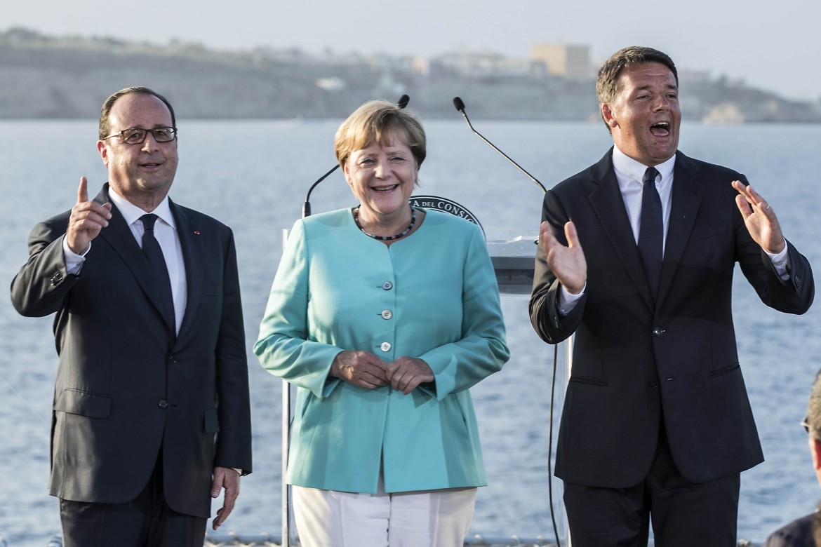 Vertice sulla nave di Renzi, sperando che non affondi
