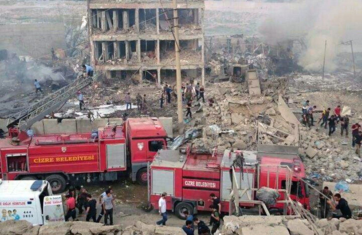 Camion-bomba del Pkk, 11 poliziotti turchi uccisi