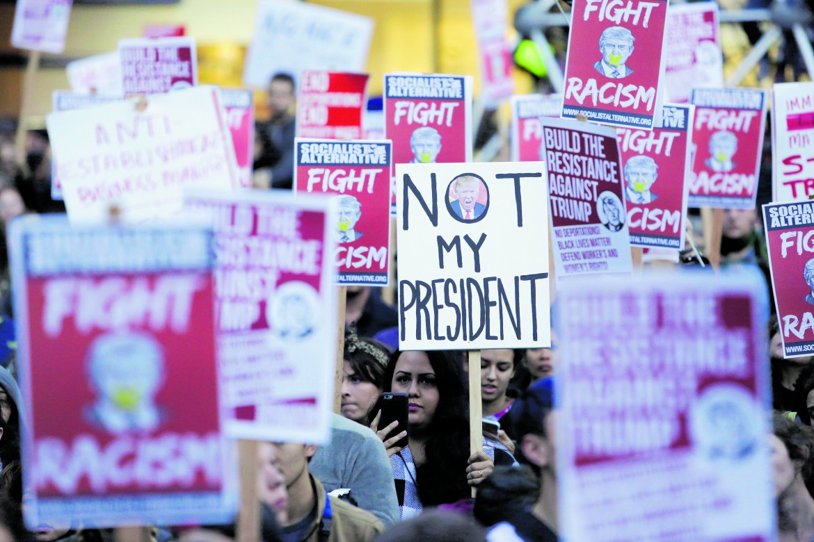 Proteste contro The Donald: «Dureranno quattro anni»