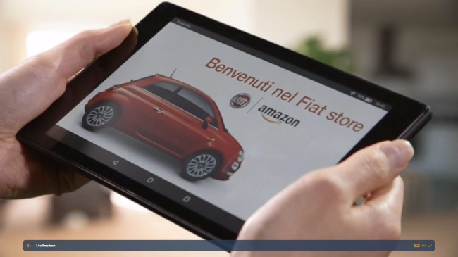 Accordo Fiat-Amazon, ora l’auto si vende sulla piattaforma digitale