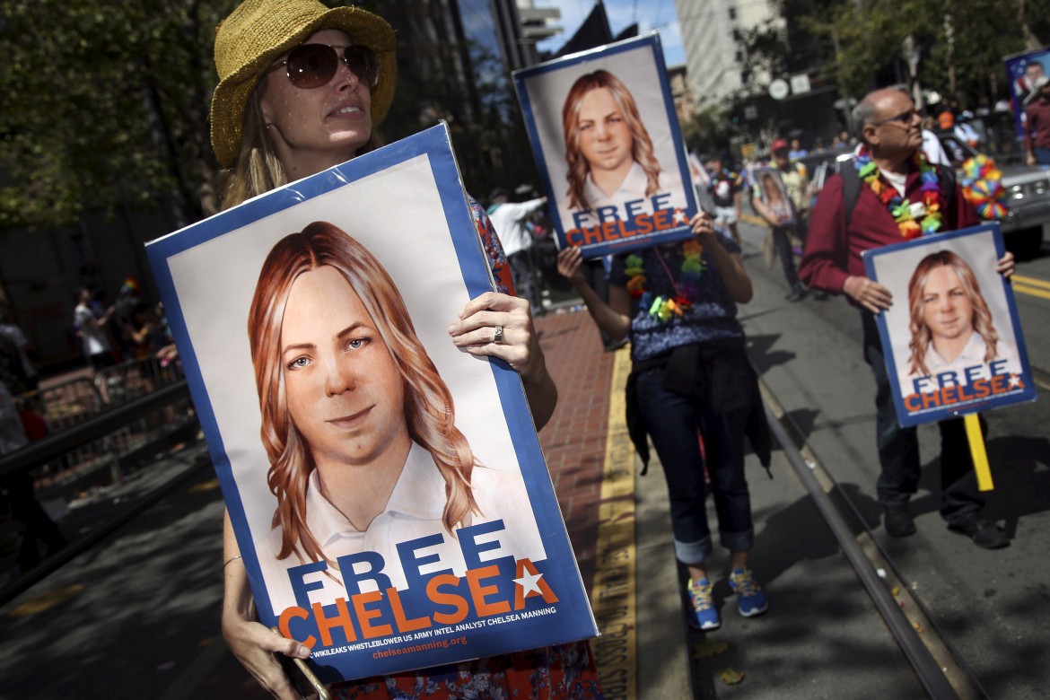 Chelsea Manning graziata, giustizia è fatta
