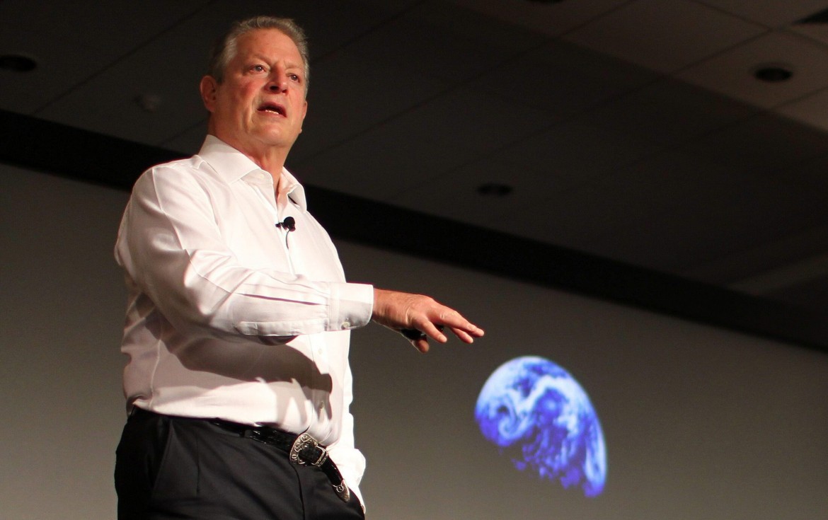 Al Gore: «Guerre, crisi, Trump: tutto dipende dal clima»