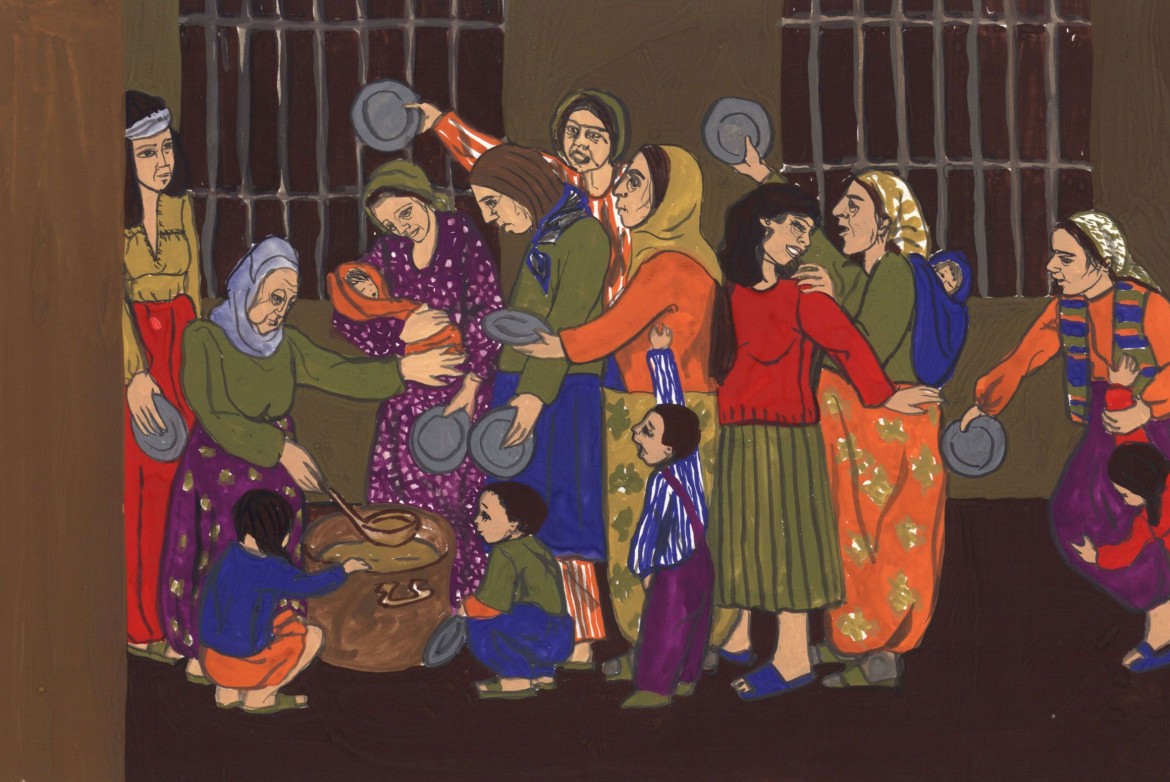 Gülsün Karamustafa_1972, Prison Paintings 11