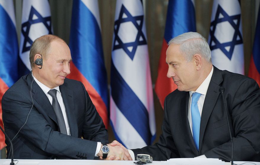 Netanyahu a Putin: positivo il ruolo russo in Siria ma ora blocca l’Iran