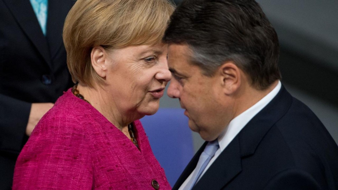 Merkel (e Gabriel): «In Europa tutto il potere a Berlino»