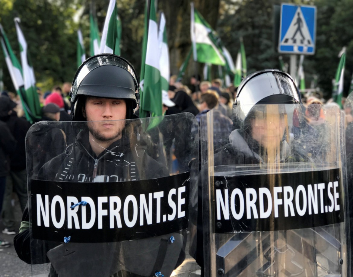 Yom Kippur con marcia neonazista a Göteborg