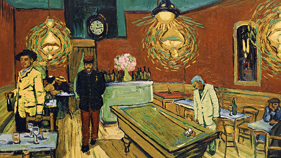 Olio su pellicola, fotogrammi dipinti per riscoprire Van Gogh