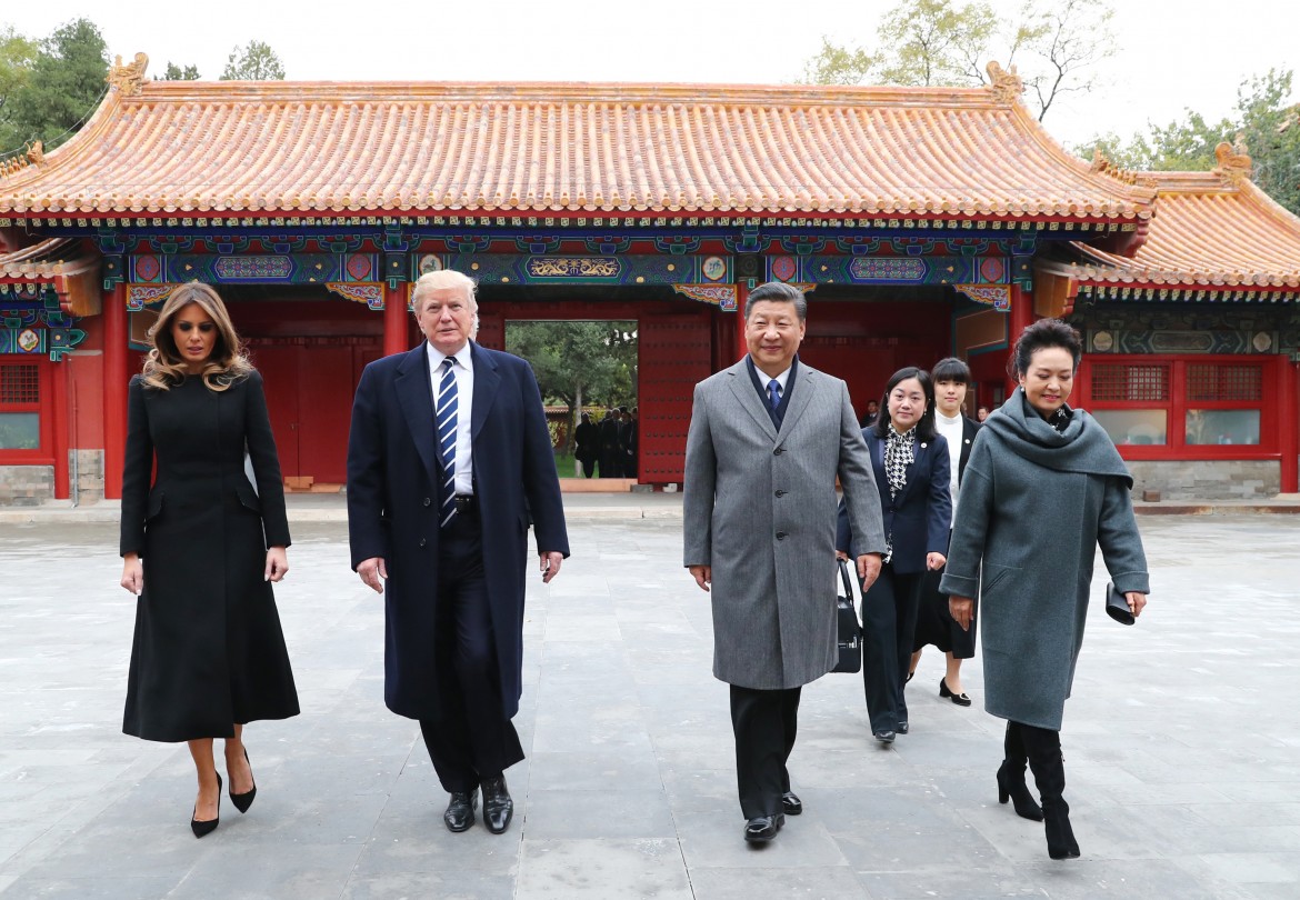 Tappeto rosso per The Donald alla corte di Xi