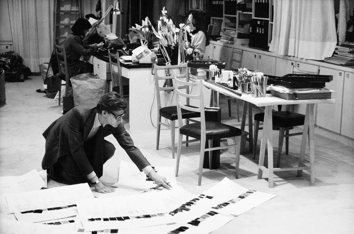 Yves Saint Laurent  nella fabbrica  dell’immaginario