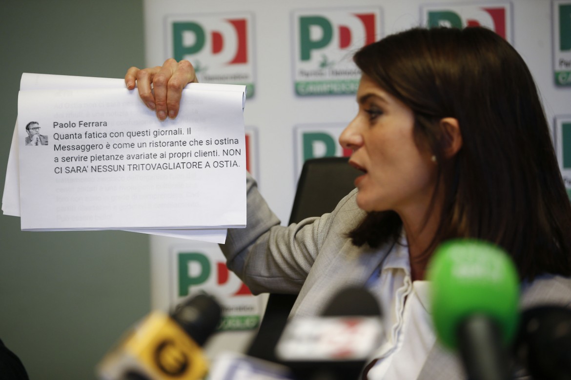 Raggi all’Abruzzo: «Sui rifiuti abbiamo un piano».  Per il futuro