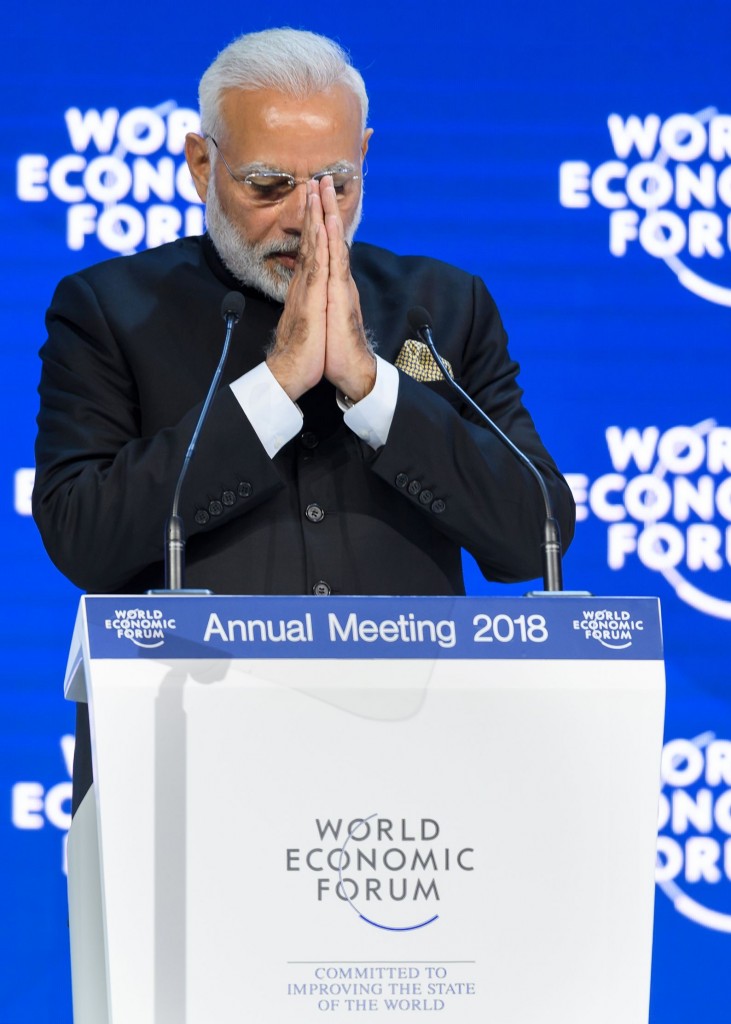 Modi punzecchia l’isolazionismo e promuove «Make in India»