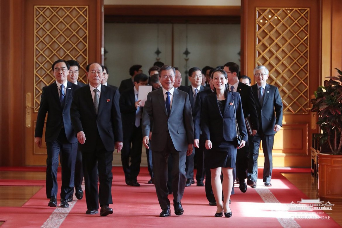 Olimpiadi storiche: Kim ha invitato Moon in Corea del Nord