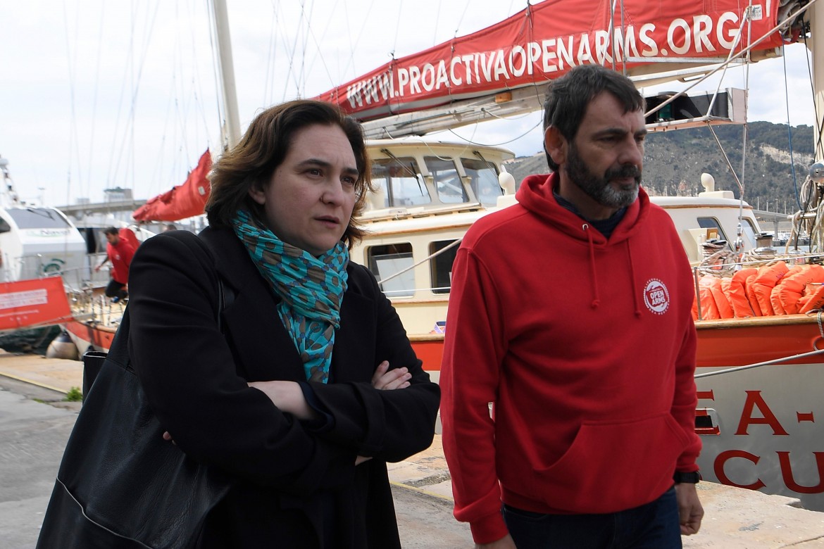 Ada Colau: «Barcellona sostiene Open Arms, salvare vite non è reato»