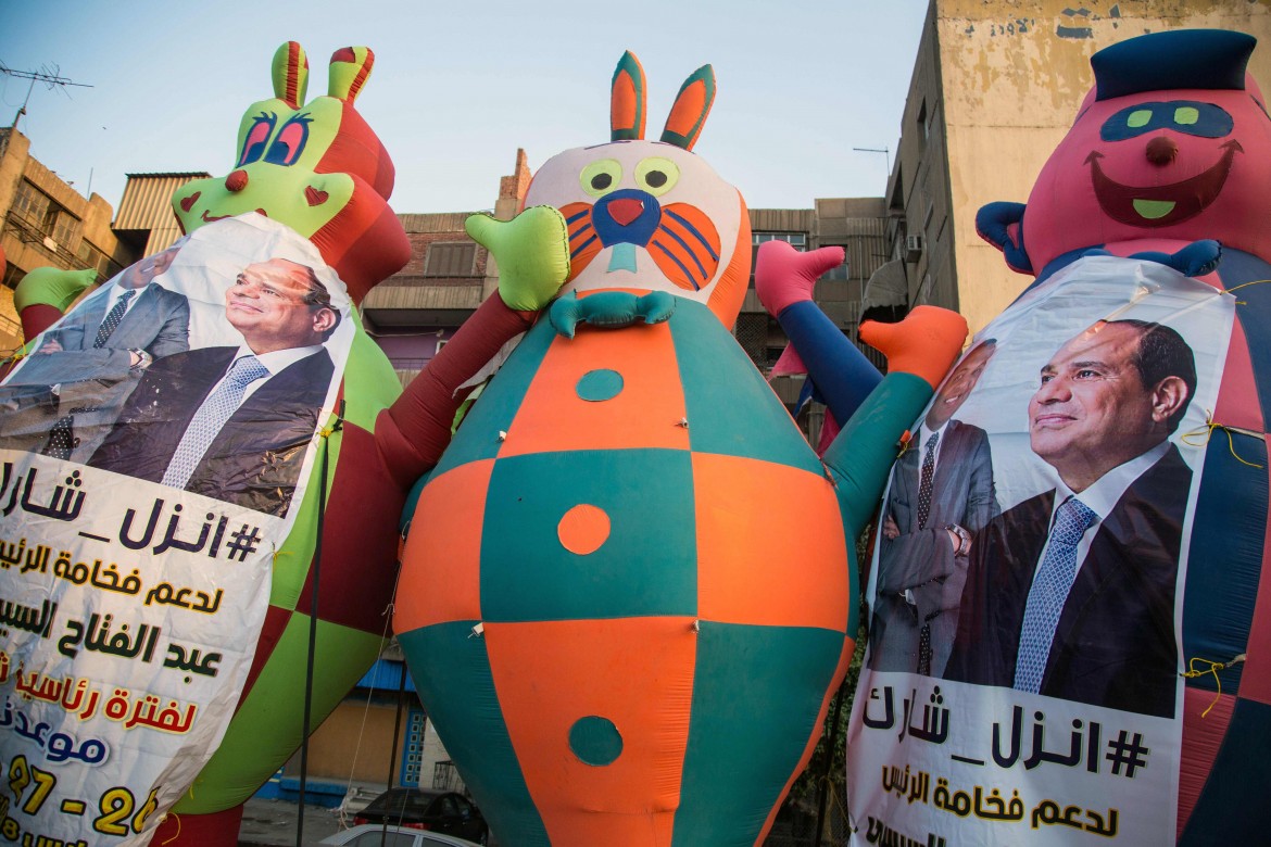 Al Sisi senza sfidanti né elettori