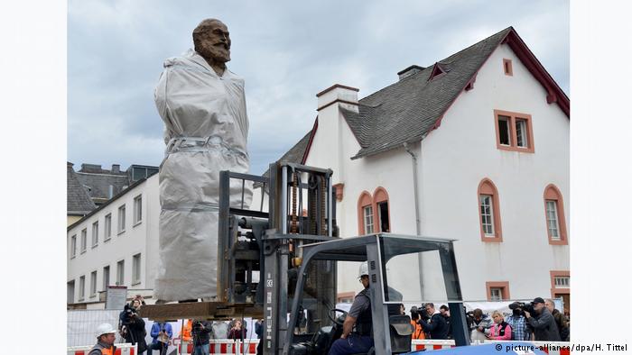 Statua di Marx a Treviri, un regalo dalla Cina