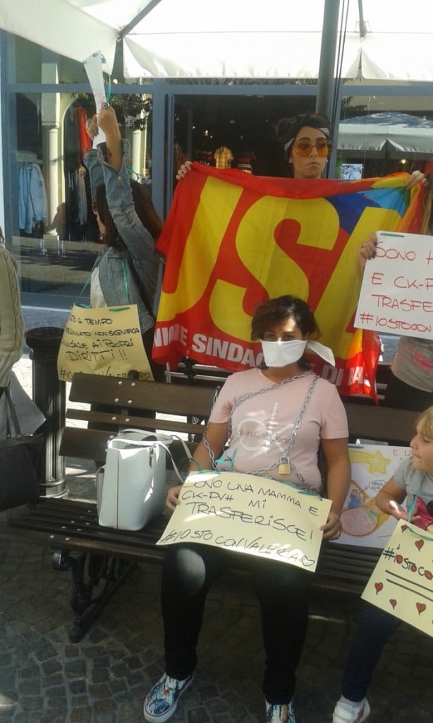 Primo maggio al lavoro all’Outlet di Barbarino del Mugello: protesta della Cgil