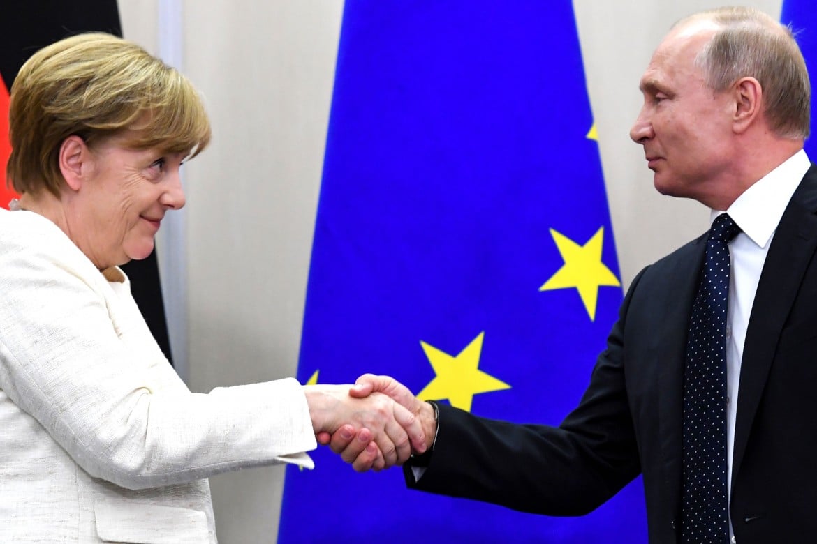 Putin e Merkel a tutto gas. E Trump minaccia sanzioni